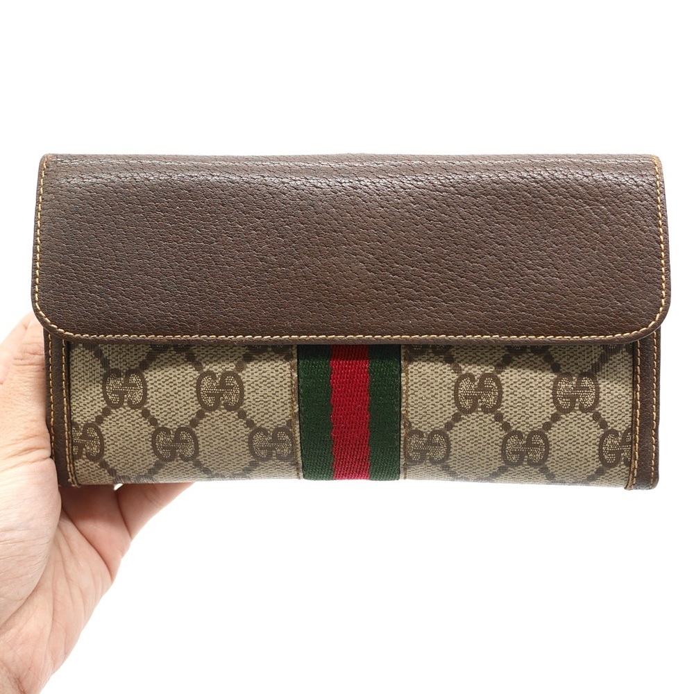🍓GUCCI PVC Long Wallet - Picture 2 of 9